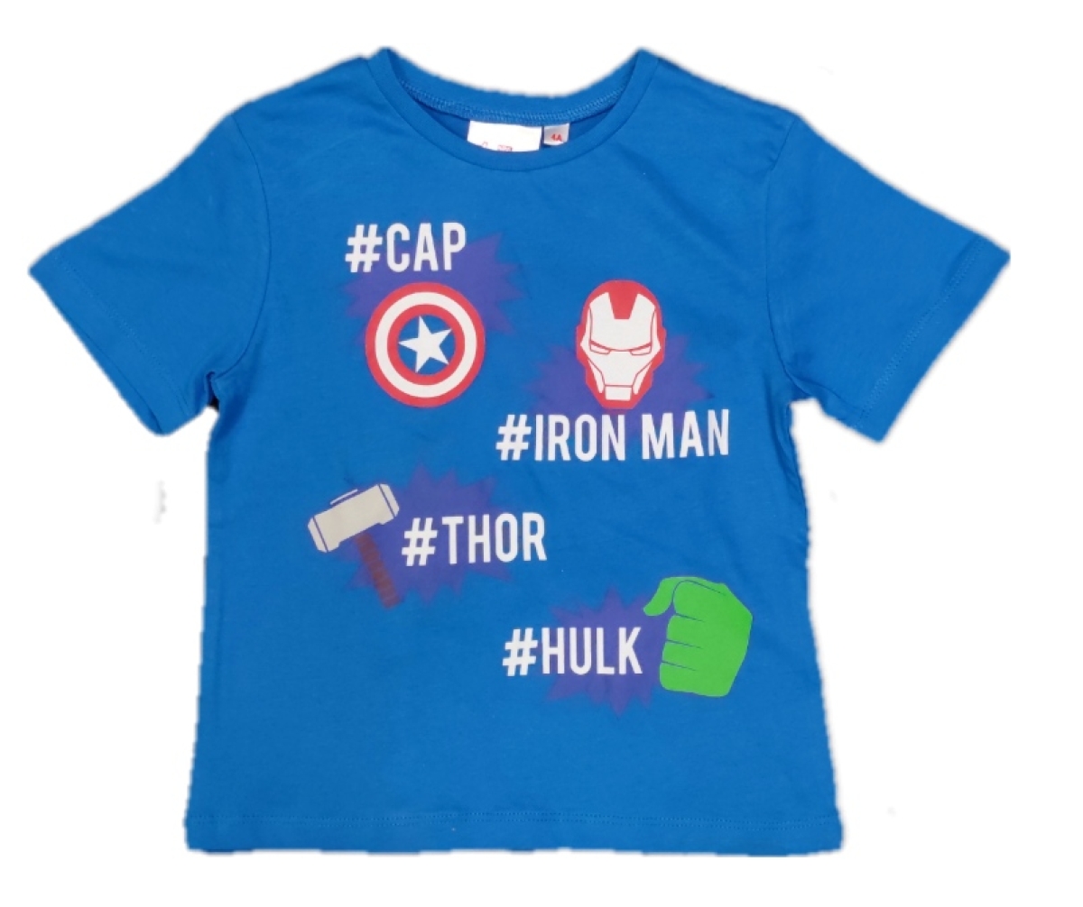 Avengers Jungen T-Shirt in blau "#Cap"